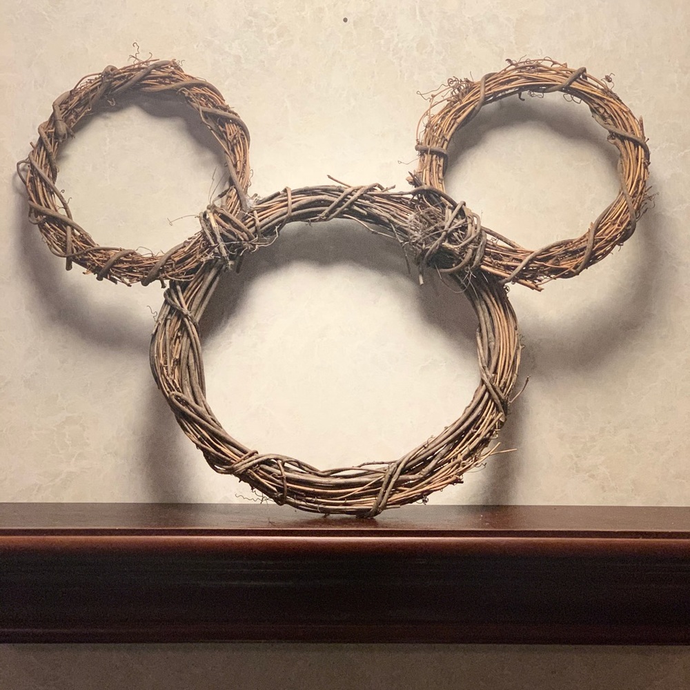 Made-to-Order Mickey-Shaped Wreath